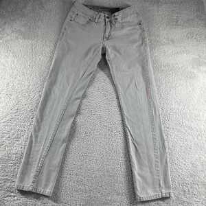 Rogue State Jeans Mens 32x30 (Fits 28x30) Light Gray Straight 100% Cotton‎